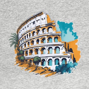 Watercolor: travel with me T-Shirt